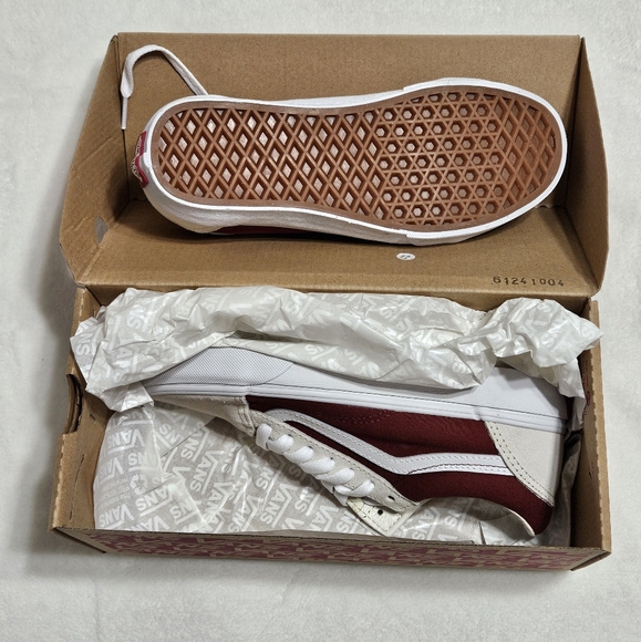 ⭐SALE⭐ Vans Old Skool Canvas Suede 'Fired Brick' - Picture 7 of 7